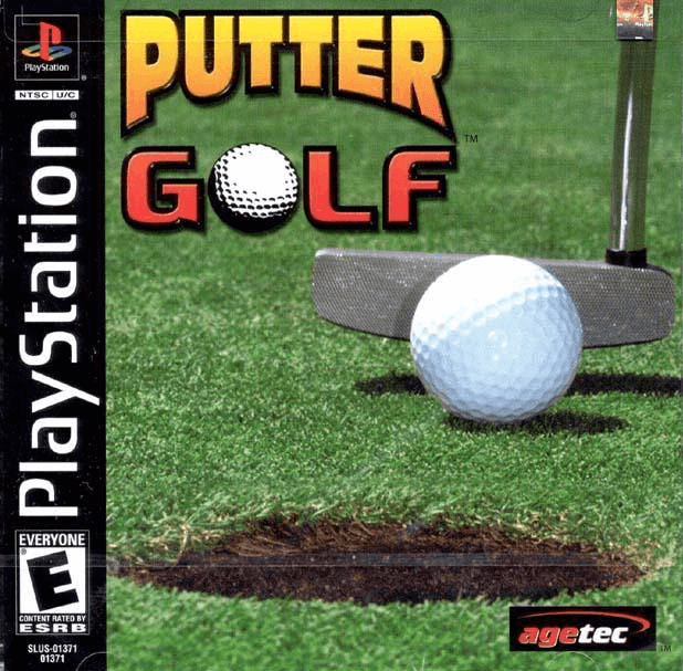The Putter Golf box art for Playstation